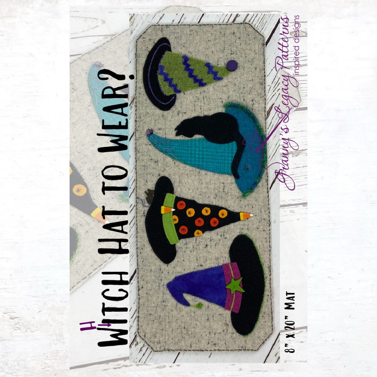 Whitch Pattern Whitch Hat Quilt Pattern – Quilting Books Patterns and Notions