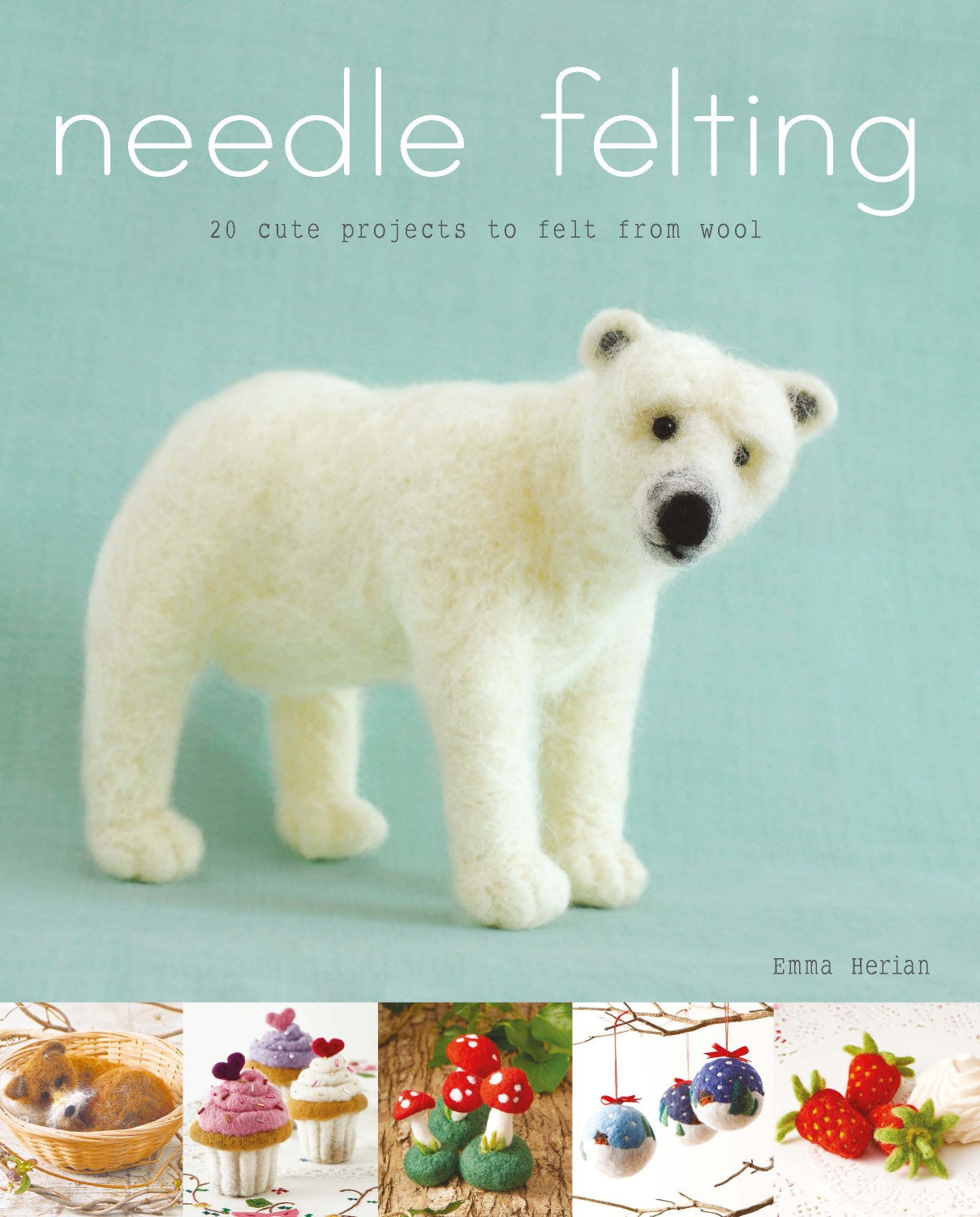 Needle retailer felted teddy bear Bella