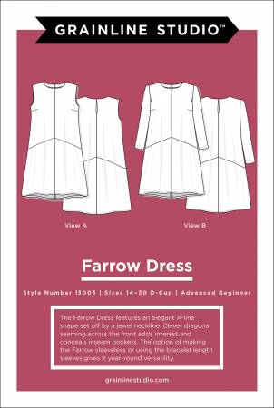 Farrow Dress Pattern Sizes 14-30 