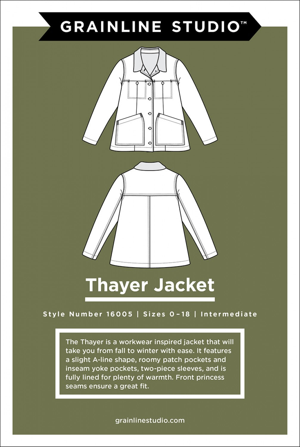 Thayer Jacket - Sizes 0-18 Thayer Jacket - Sizes 0-18