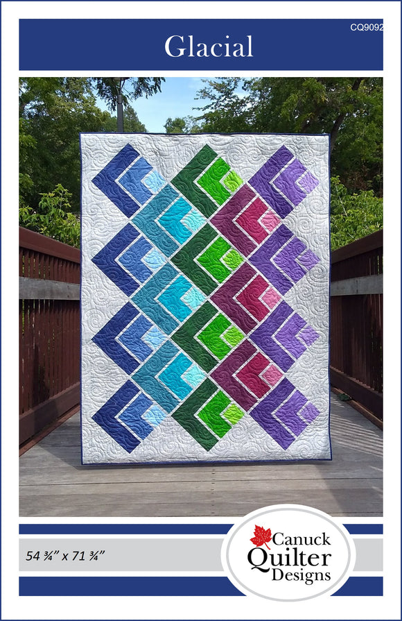 Glacial Downloadable Pattern by Canuck Quilter Designs