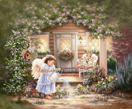 Grow With Love Cross Stitch By Dona Gelsinger