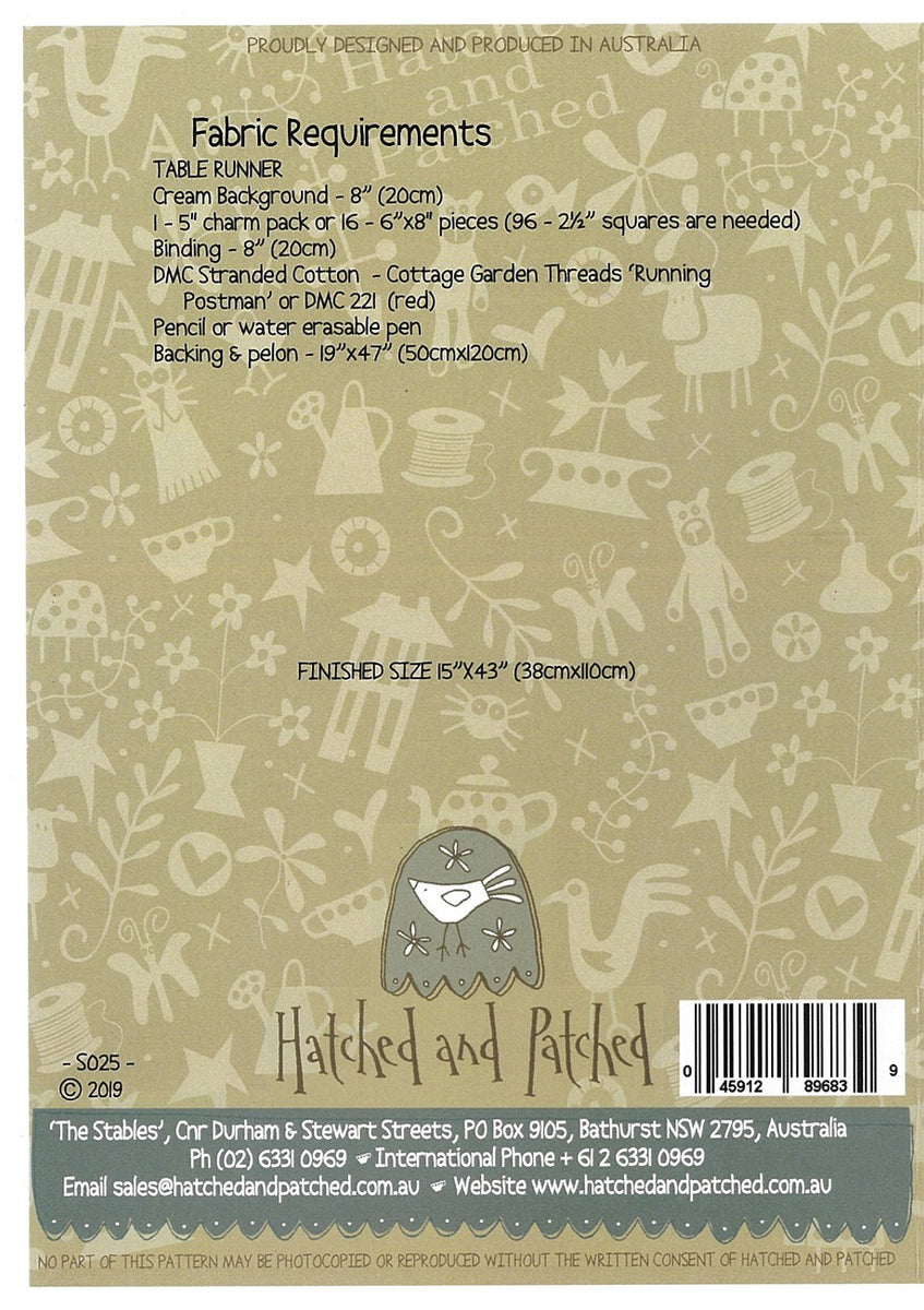 Christmas Garland Table Runner Quilting Patterns Quilting Books