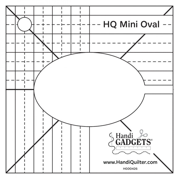 Mini Oval Ruler