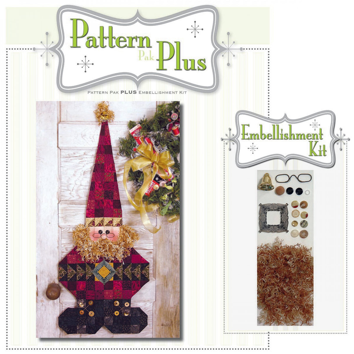 Roly Poly Santa Pattern Pak Plus