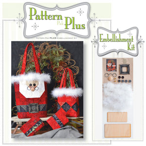 Santa Gift Bags Pattern Pak Plus