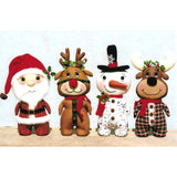 Stumpkins include Santa, Rudolph the Reindeer, Snowman, and another reindeer