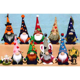 example of the gnomes you can make with holiday flair