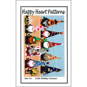 Happy Heart Patterns for Little Holiday Gnomes