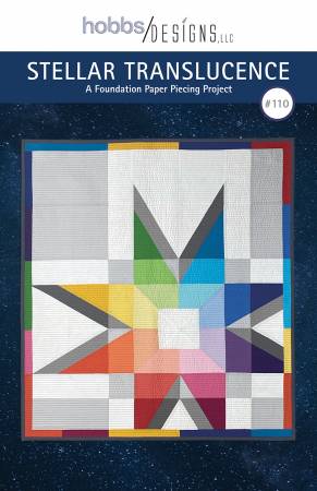Stellar Translucence Quilt Pattern by Hobbs Designs