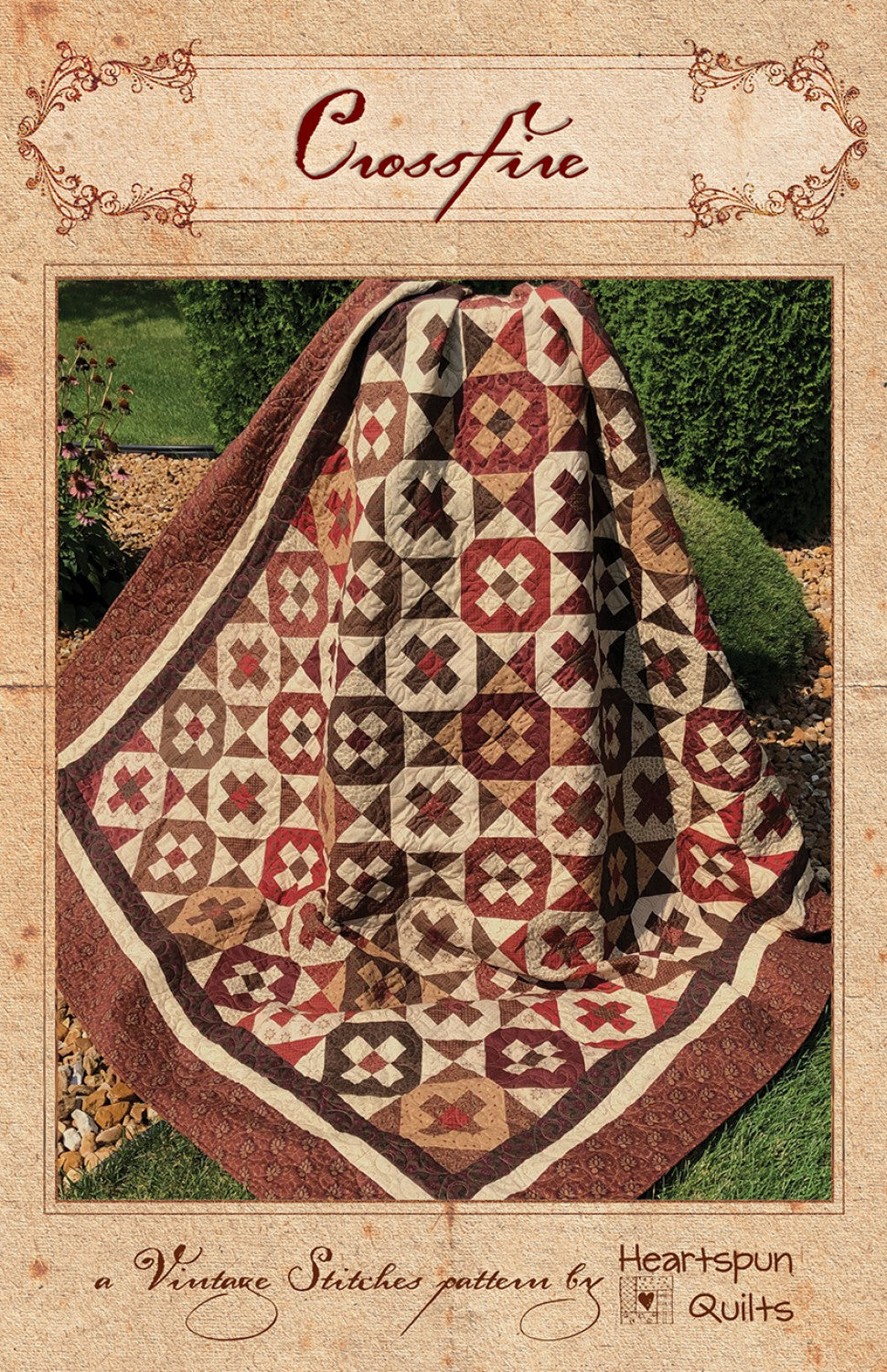 Cross Fire Pattern Crossfire Quilt Pattern – Quilting Books Patterns and Notions