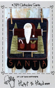 Clothesline Santa