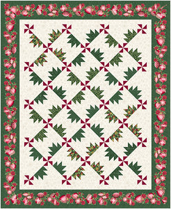 Holiday Pinwheel Quilt Pattern by Animas Quilts Publishing