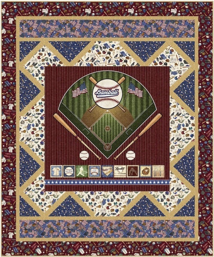 Home Run Downloadable Pattern by Pine Tree Country Quilts