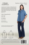 Indygo Essentials: Button Back Shirt