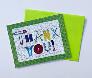 Thank You Note Cards by Amy Bradley Designs