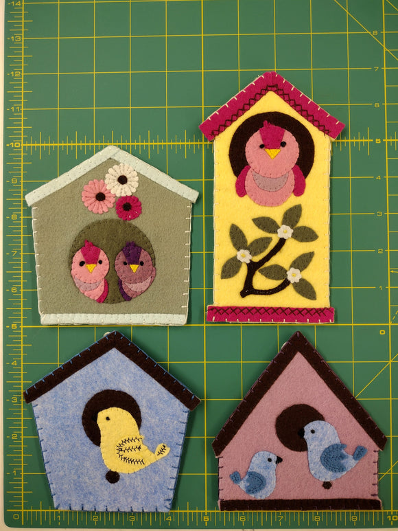Bird Houses Downloadable Pattern by Rachels of Greenfield