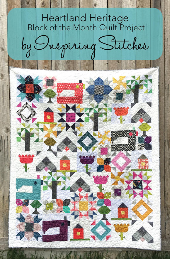 Heartland Heritage Block Of The Month Postcard Patterns