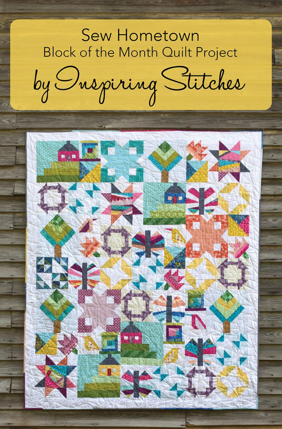 The Sew Hometown Postcard Block of the Month