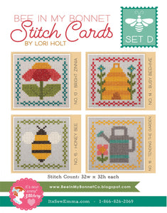 Stitch Cards - Set D