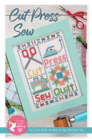 Cut Press Sew Cross Stitch Pattern by Its Sew Emma