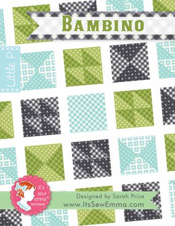 Bambino Little P Quilt Pattern by Its Sew Emma