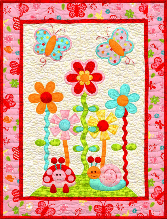 In the Garden Downloadable Pattern by Kids Quilts