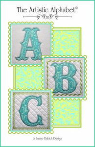 The Artistic Alphabet Quilt Pattern