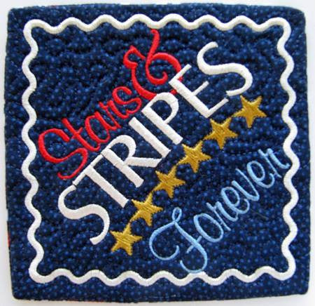 Four Cheers for the Red, White & Blue Coasters