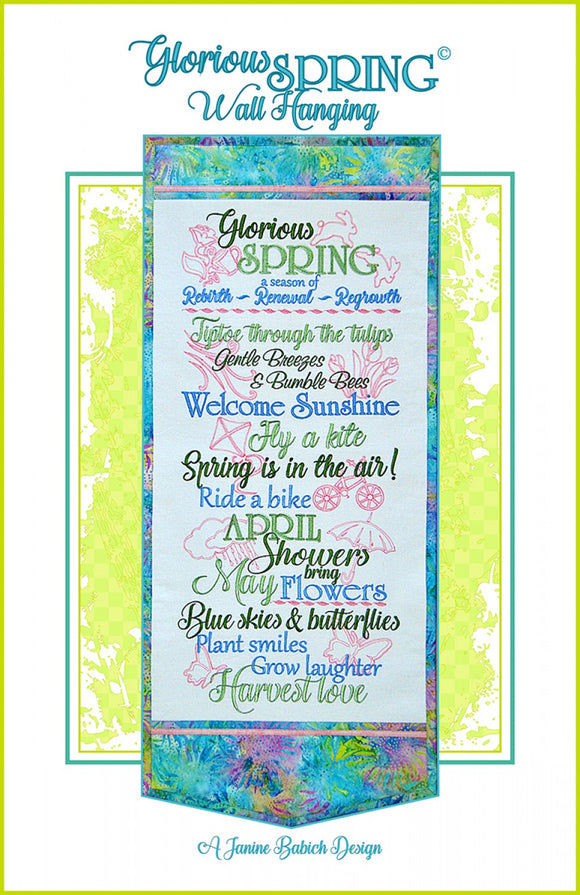 Glorious Spring Wall Hanging