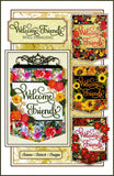 Welcome Friends Wall Hanging Quilt Pattern by Janine Babich Designs7