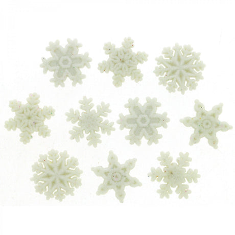 Glitter Snowflakes