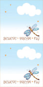 Quilt Label Dragonfly 2 per pack