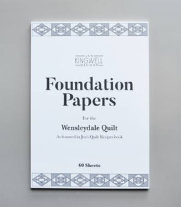 Wensleydale Foundation Papers by Jen Kingwell Designs