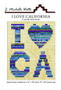 I Love California Quilt Pattern by J Michelle Watts Designs