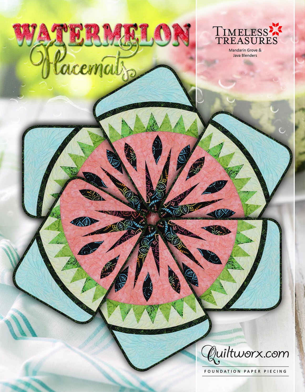 Watermelon Placemats Quilting Patterns Quilting Books Patterns and