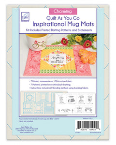 Quilt As You Go Inspirational Mug Mat Charming Series