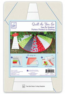 Quilt As You Go Tree Skirt by June Tailor Inc