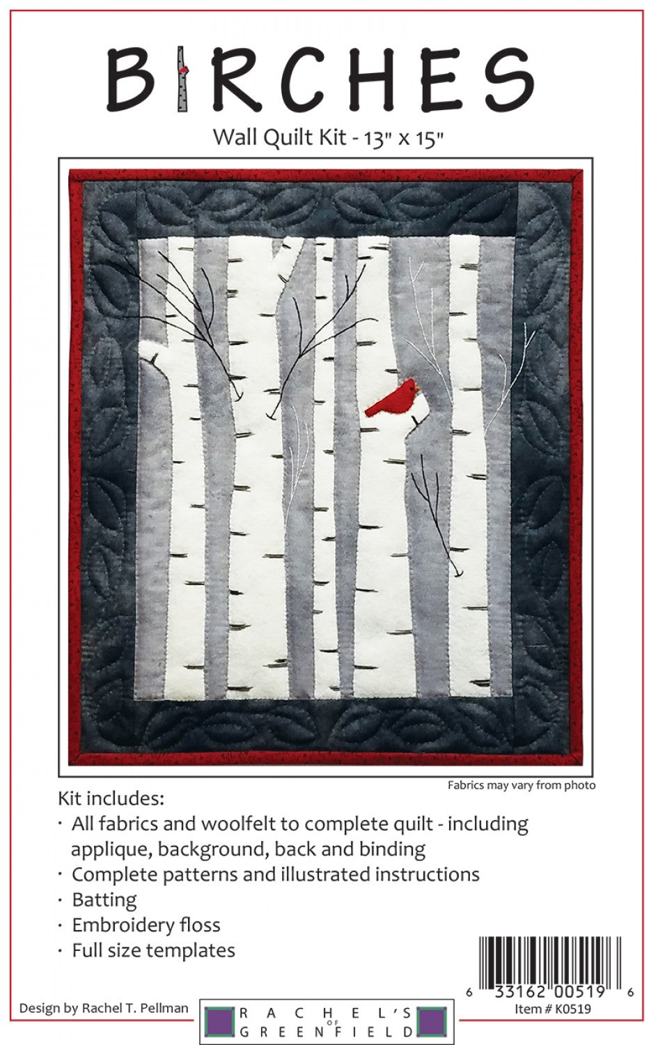 Birches Wall Quilt Kit