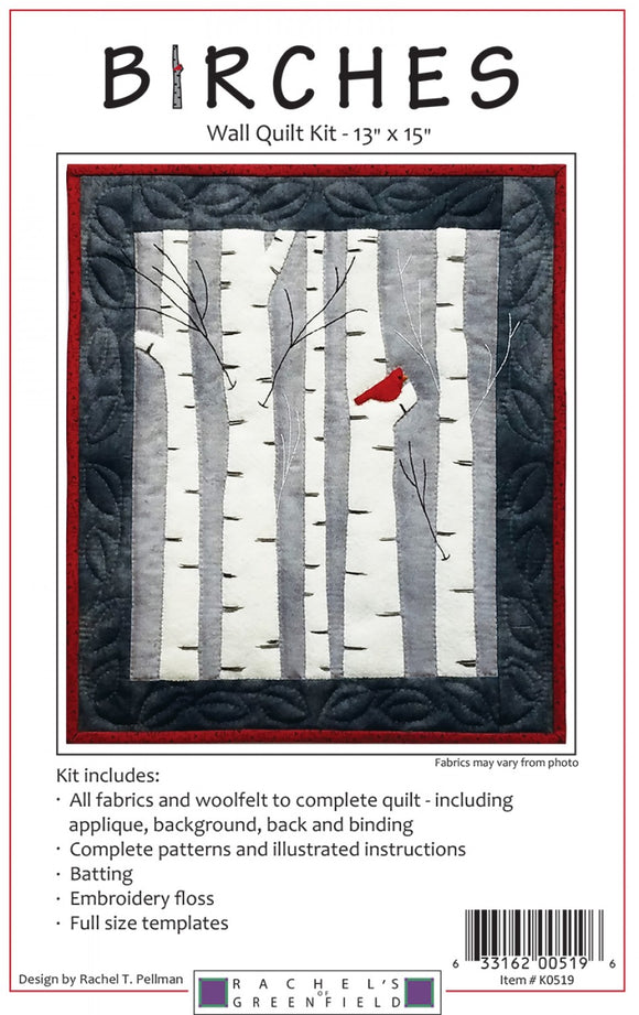 Birches Wall Quilt Kit