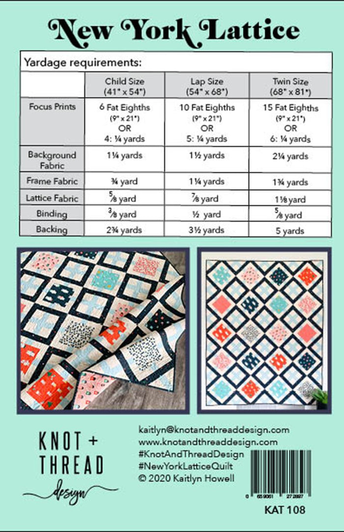 Knot and Thread Designs Quilt Patterns – Quilting Books Patterns and ...