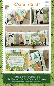 Luck O The Gnome Bench Pillow Sewing Version