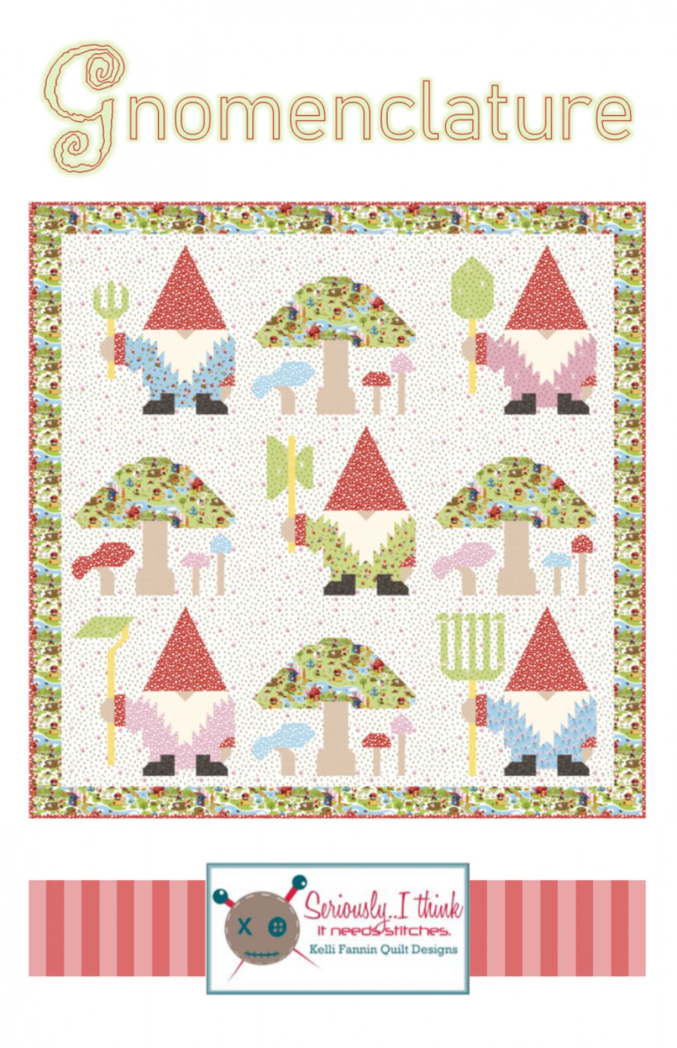 Gnomenclature Quilt Pattern Quilters Pattern Quilting Books Patterns