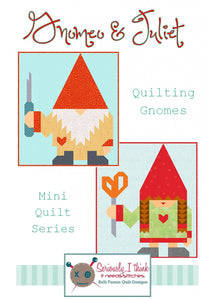 Gnomeo & Juliet Mini Quilt Series Pattern