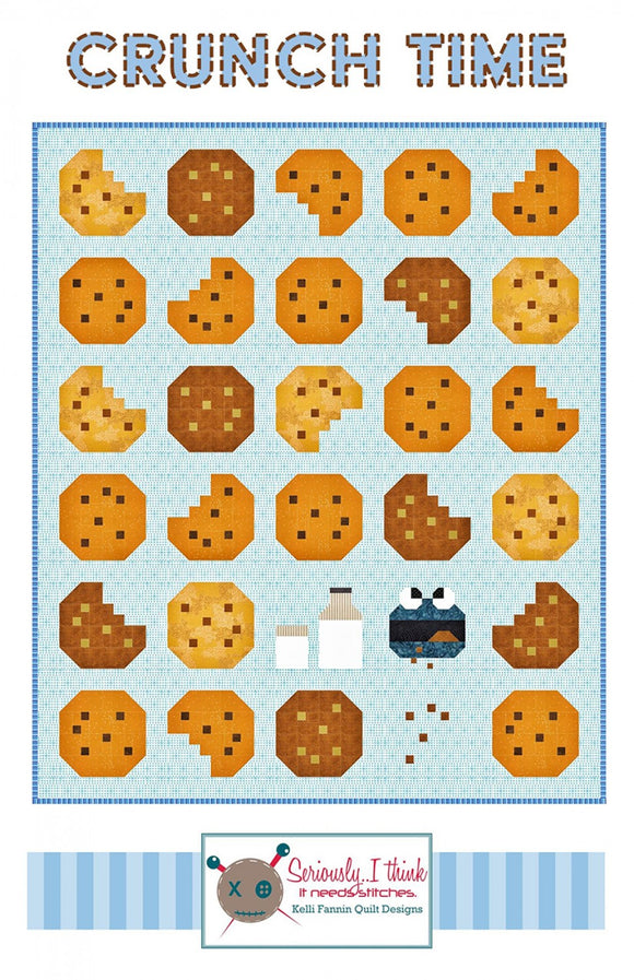 Crunch Time Quilt Pattern by Kelli Fannin Quilt Designs