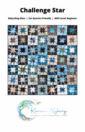 Challenge Star Quilt Pattern by Karen Nyberg Designs