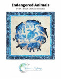 Endangered Animal Quilt Pattern by Karen Nyberg Designs
