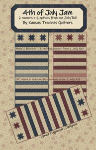 4th of July Jam Quilt Patterns by Kansas Troubles Quilters