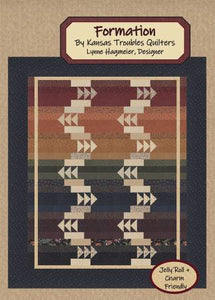 Formation Quilt Pattern by Kansas Troubles Quilters