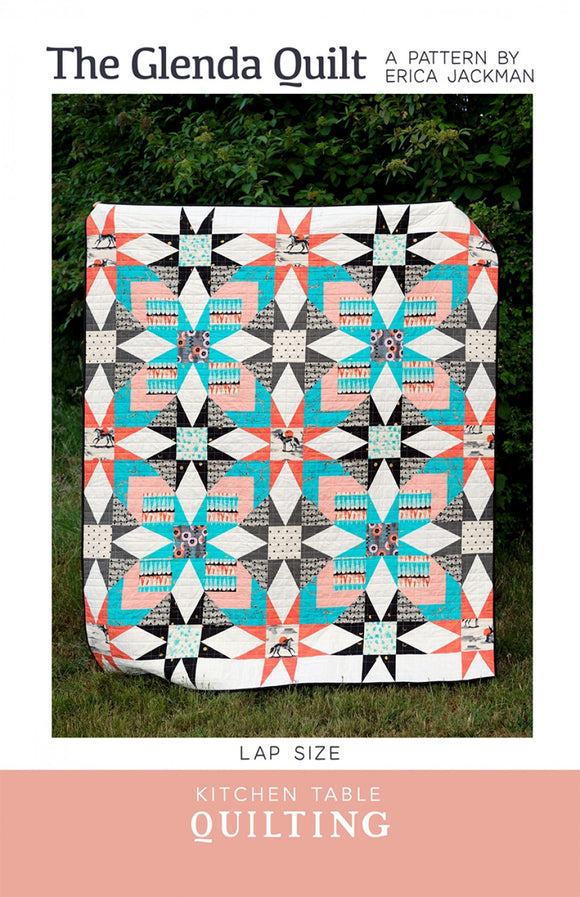 The Glenda Quilt Pattern by Kitchen Table Quilting